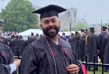  PHS grad's journey from fatigues to cap and gown