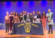 Honor Society Inducts New Members