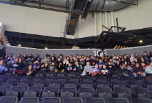 Middle School Students Get Royal Welcome