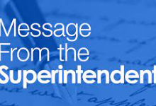 Superintendent Update 1 of 2: Community Events