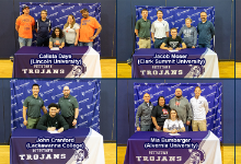 PHS student athletes commit to higher education