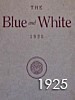 1925 Blue and White